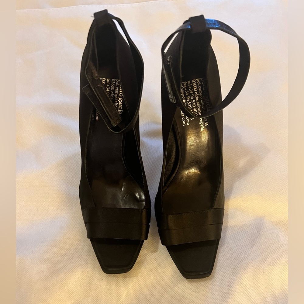 Pedro Garcia Satin Sandals
